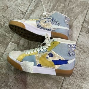 Nike Zoom Blazer Mid Premium SB Paisley Pack Boarder Blue DM0859-400 Mens Sz 7